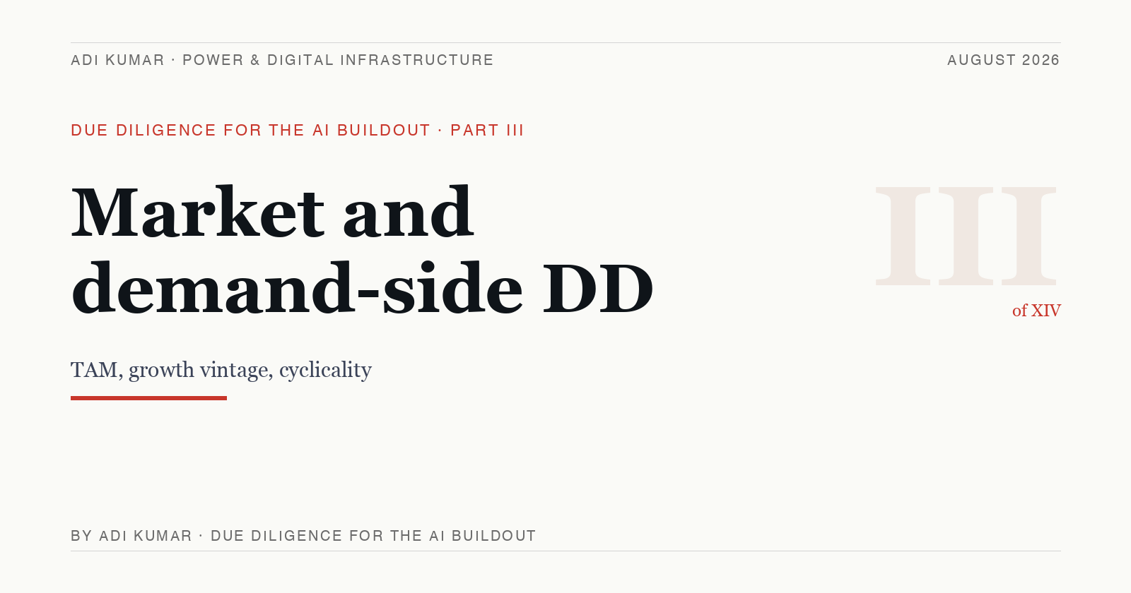 Market and demand-side DD