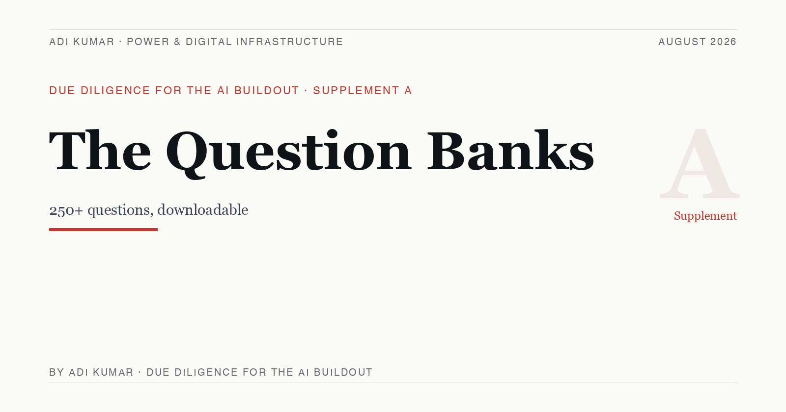 The Question Banks
